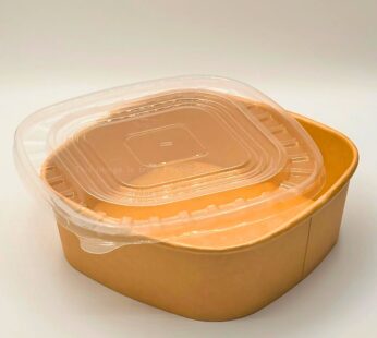 Premium Kraft Square Multipurpose Container